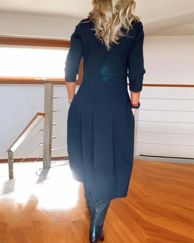 Anora | Long Sleeve Maxi Dress