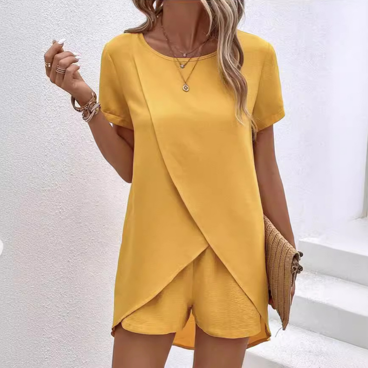 Amalia– Elegant Summer Co-ord Lounge Set