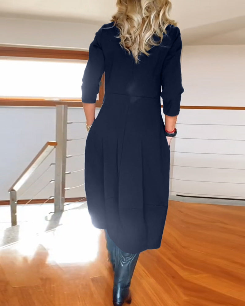 Anora | Long Sleeve Maxi Dress