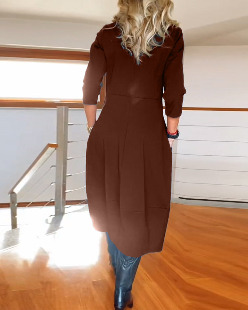 Anora | Long Sleeve Maxi Dress