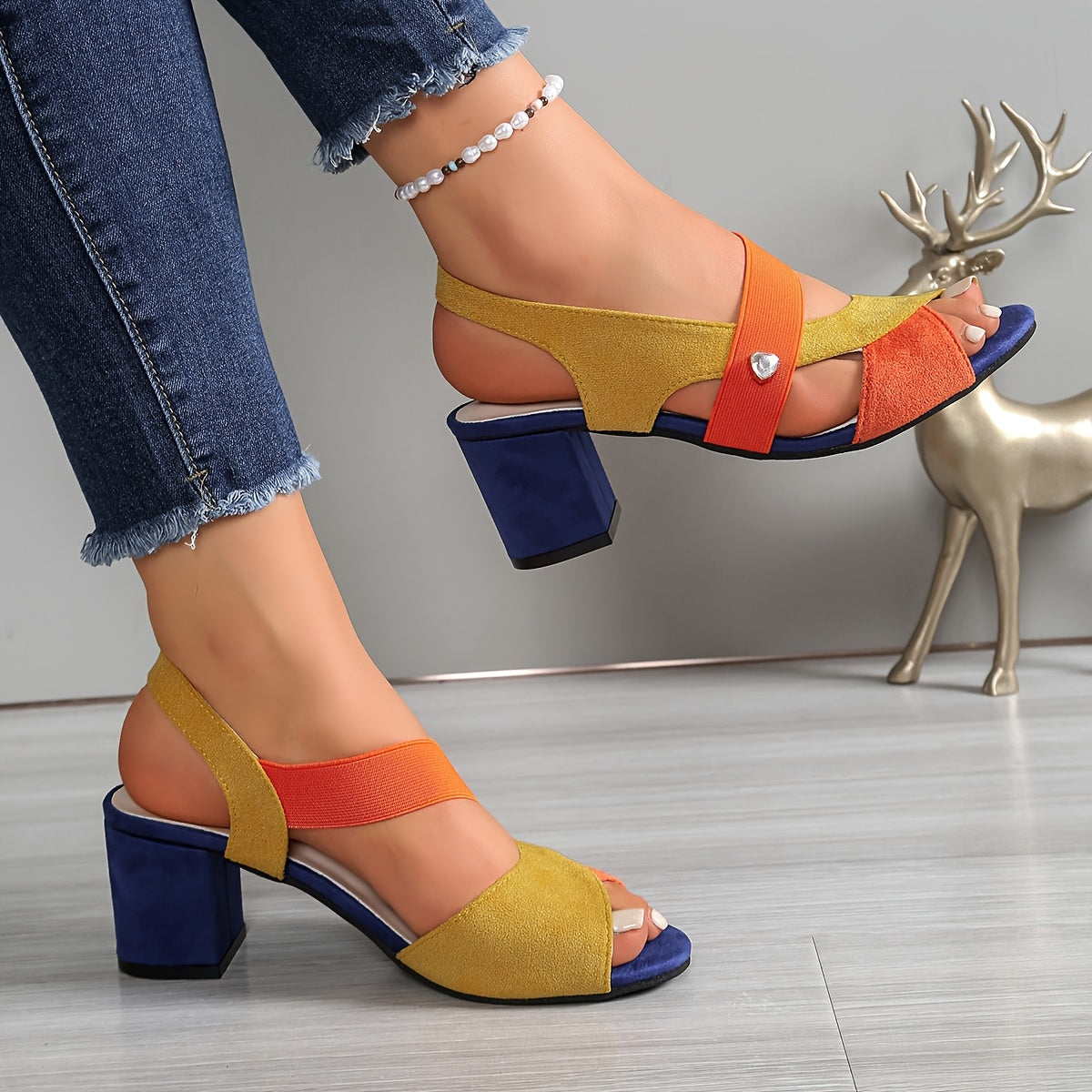 Linda | Orthopaedic Comfort Block Heels
