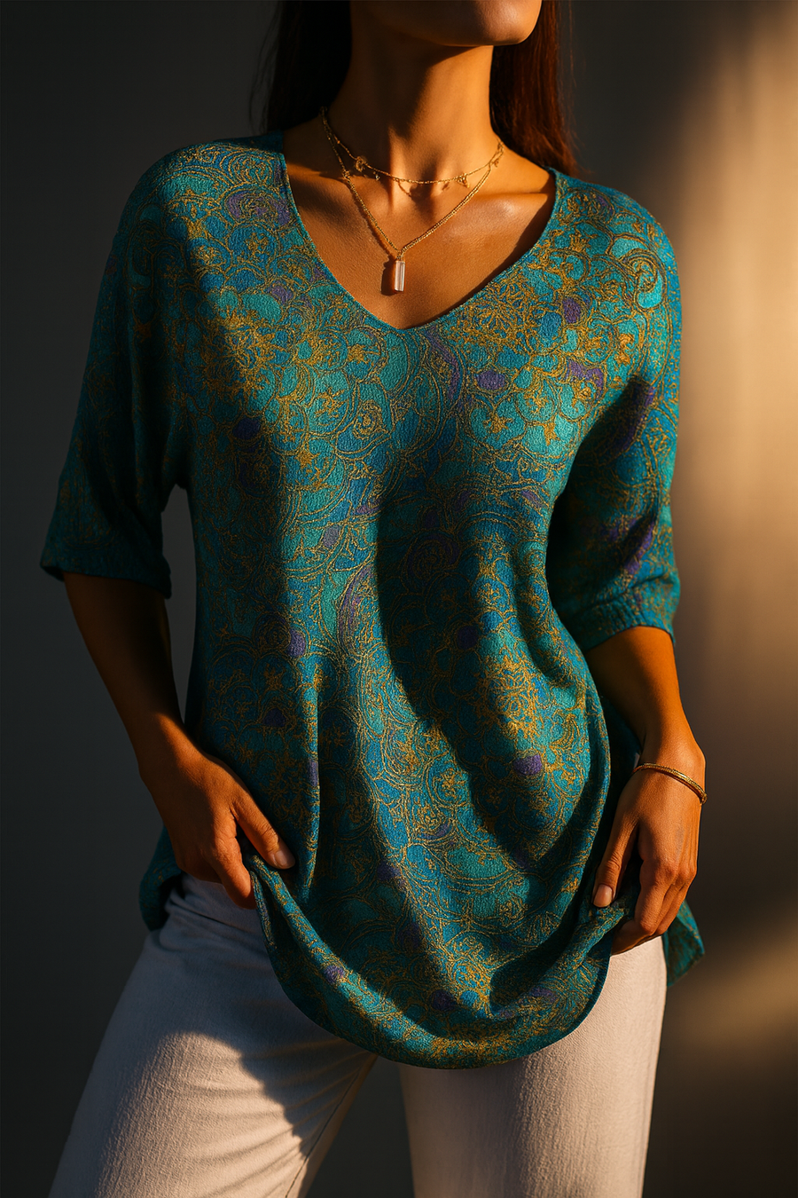 Florence | Casual Printed Top