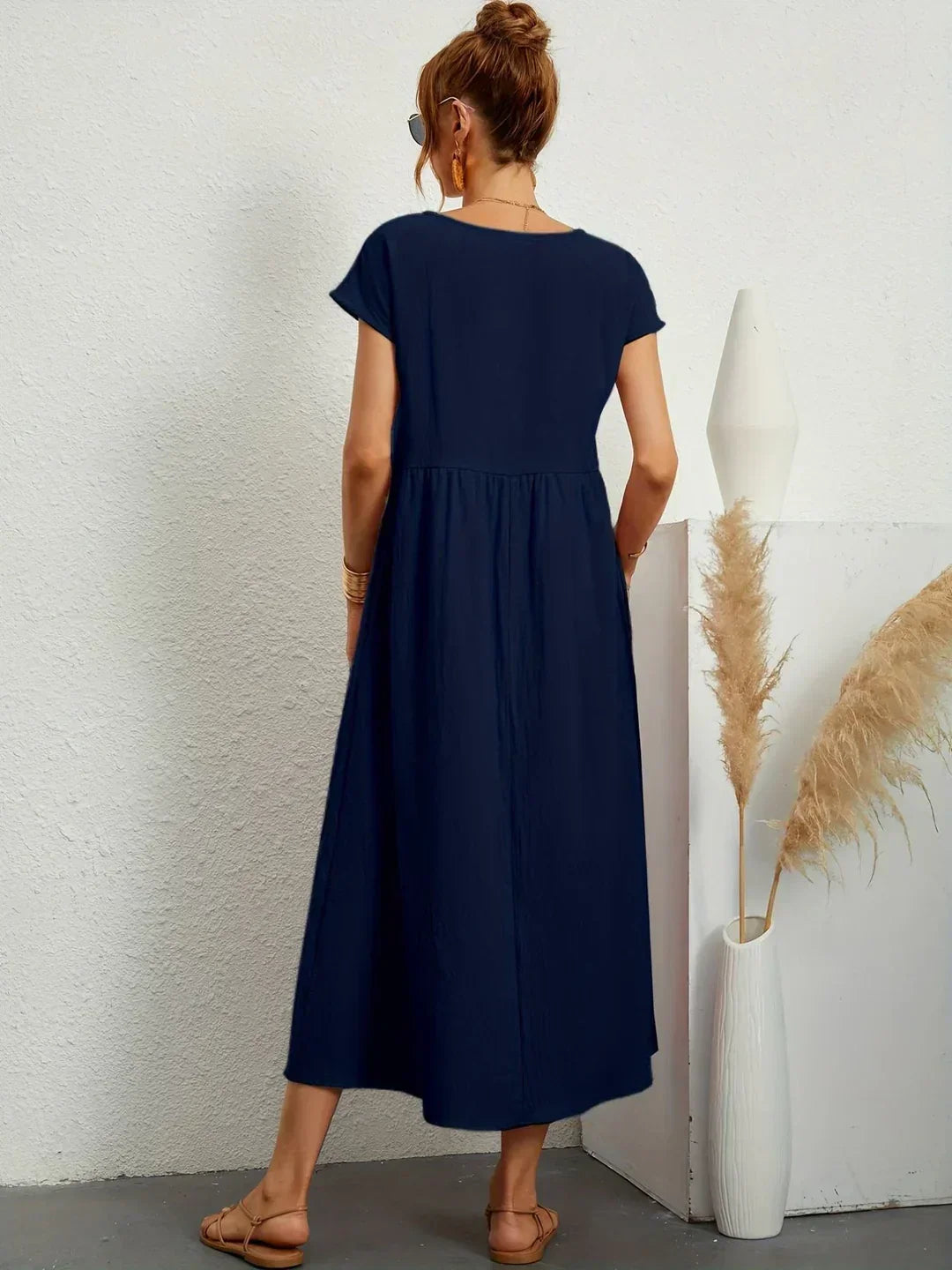 Gabrielle™ — Timeless Elegance Midi Dress