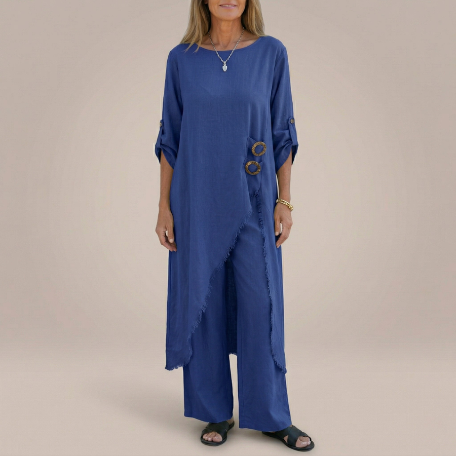 Isabelle | Relaxed Linen Blend Set