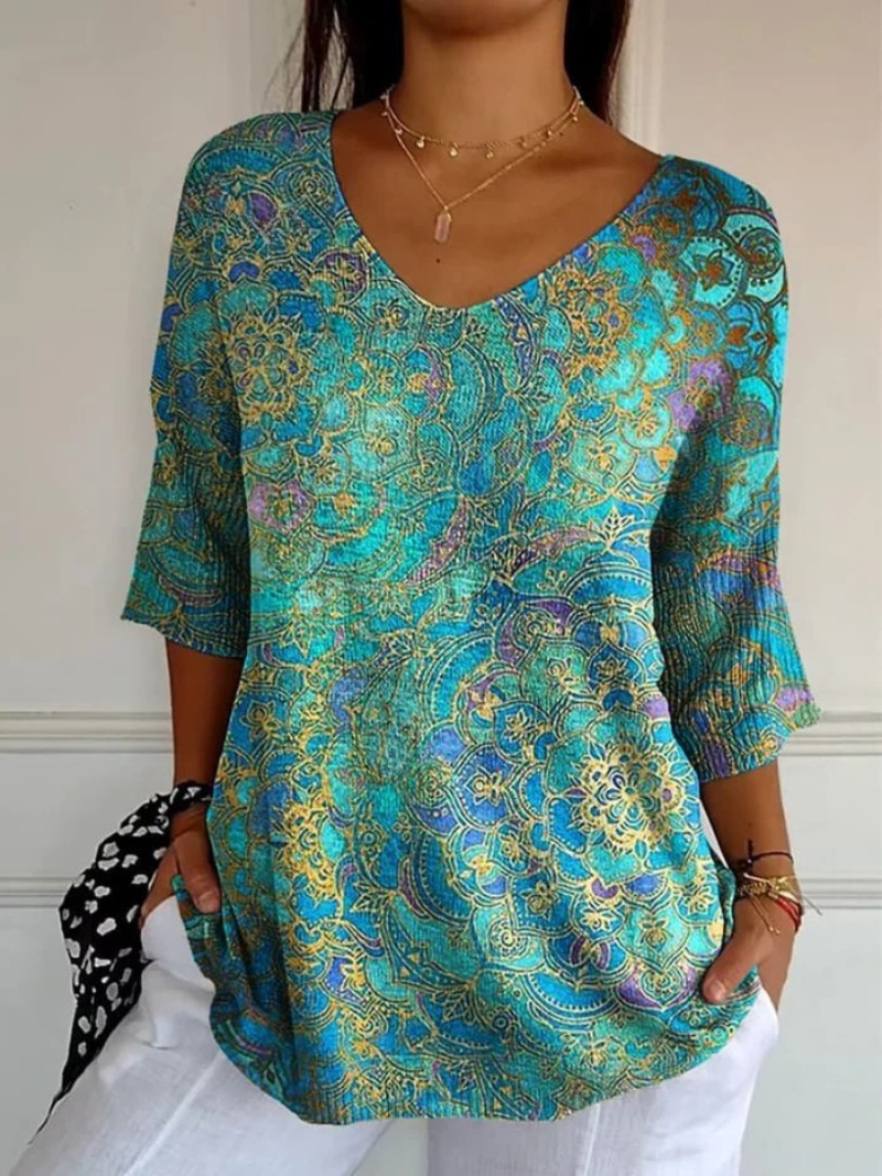 Florence | Casual Printed Top