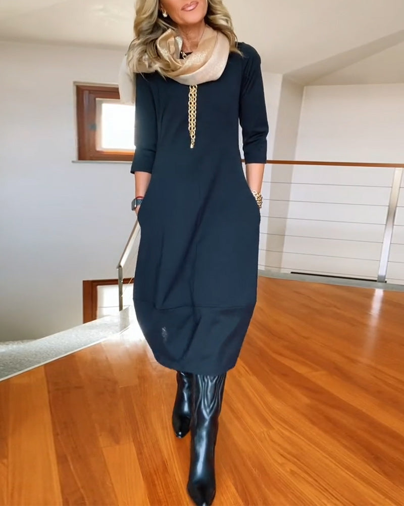 Anora | Long Sleeve Maxi Dress