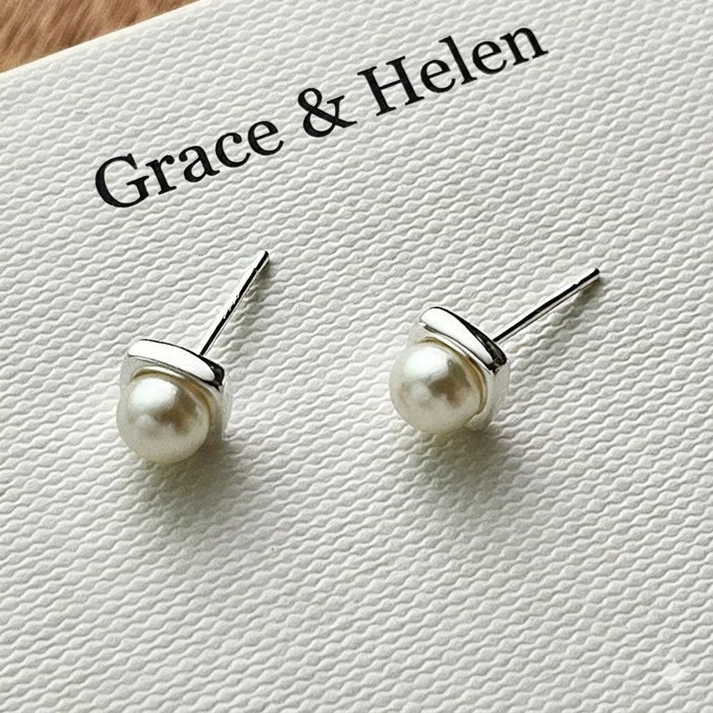CAMILLE | CLASSIC FRESHWATER PEARL DROP EARRINGS